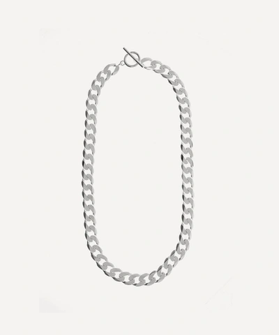 Shop All Blues Silver Polished Moto Necklace