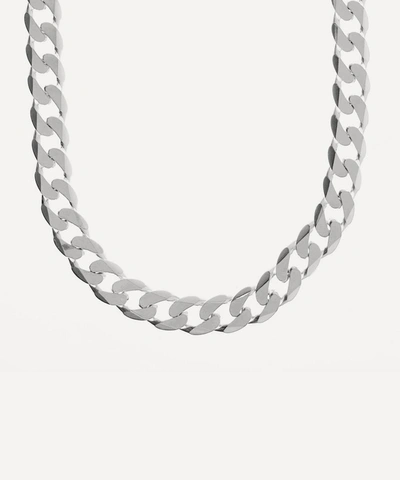 Shop All Blues Silver Polished Moto Necklace