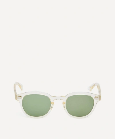 Shop Moscot Blonde Lemtosh Acetate Sunglasses