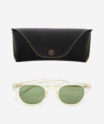 Shop Moscot Blonde Lemtosh Acetate Sunglasses