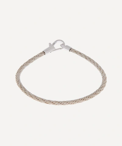 MIANSAI MIANSAI STERLING SILVER KNOX CABLE BRACELET 000709442