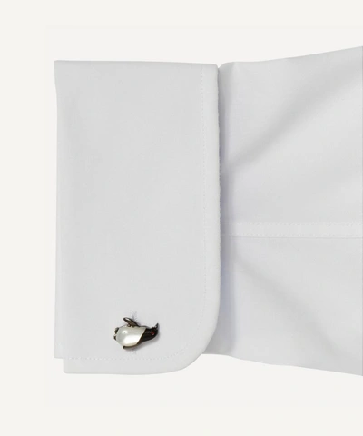 Simon Carter Darwin Penguin Cufflinks In Black