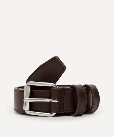 Shop Comme Des Garçons Classic Leather Belt In Brown