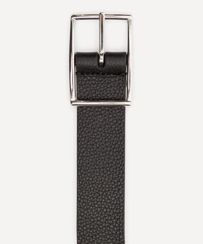 Shop Anderson's Mens Reversible Leather Belt In Black Brown