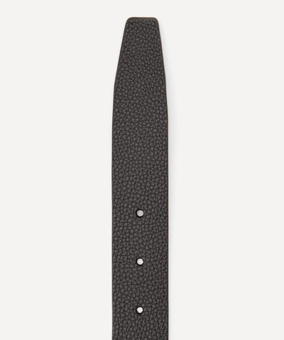 Shop Anderson's Mens Reversible Leather Belt In Black Brown