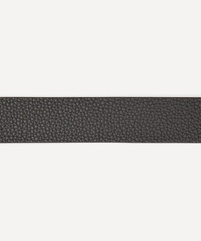 Anderson's Mens Reversible Leather Belt In Black Brown