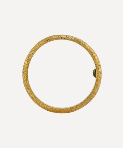 Shop Alex Monroe X Raven Smith Gold-plated Hans Hidden Green Tourmaline Ring