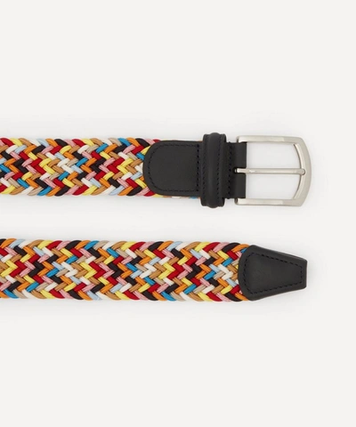 Anderson's Andersons B0667 Woven Textile Belt Multicolour In Multicolour