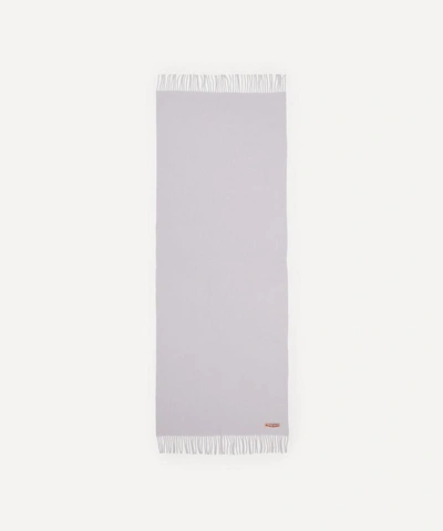 Shop Acne Studios Canada New Wool Scarf In Cold Lilac