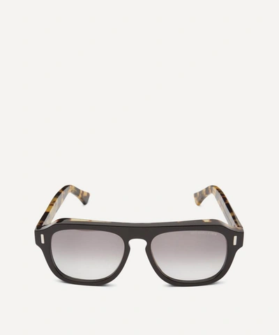 Shop Cutler And Gross 1319-06 Bold Flat-top Sunglasses In Black Camo