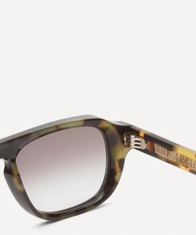 Shop Cutler And Gross 1319-06 Bold Flat-top Sunglasses In Black Camo
