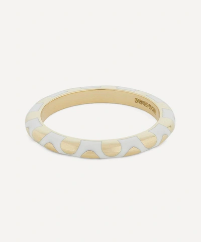 Shop Alice Cicolini 14ct Gold Memphis Dot Band Ring