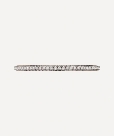 Monica Vinader Diamond Eternity Ring In Rose Gold Vermeil