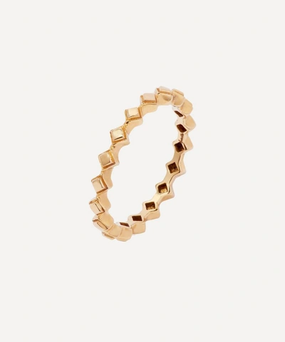 Shop Annoushka 18ct Gold Stepping Stone Ring
