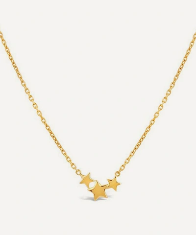 Shop Dinny Hall Gold Plated Vermeil Silver Bijou Trio Scoop Star Pendant Necklacegold Plated Vermeil Silver Bijou Tr