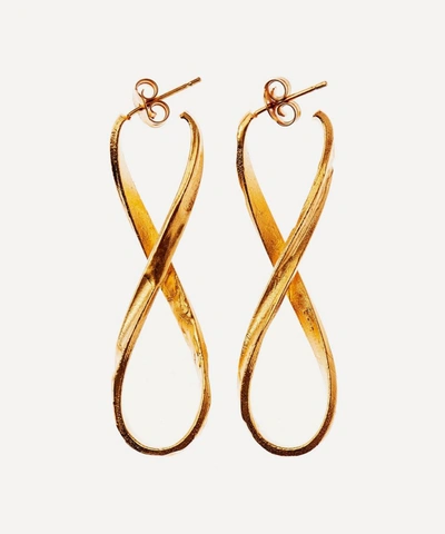 Shop Alighieri Gold-plated The Infinite Song Drop Earrings