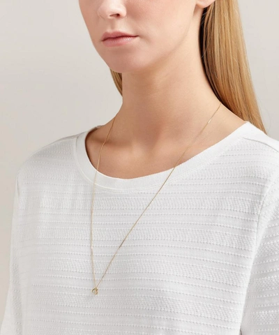 Shop Atelier Vm 9ct Gold Darling Long Heart Pendant Necklace