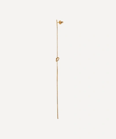 Shop Atelier Vm 18ct Gold Anni 30 Single Chain Drop Earring