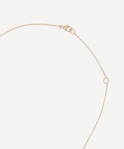 Brooke Gregson 14ct Gold Pisces Astrology Diamond Necklace In Gold