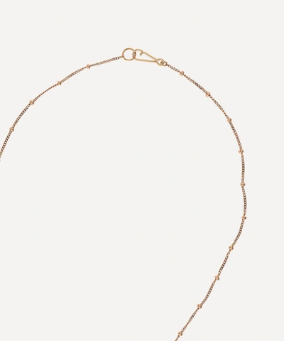 Annoushka 14ct Rose Gold Saturn Short Chain Necklace In Rose Gold
