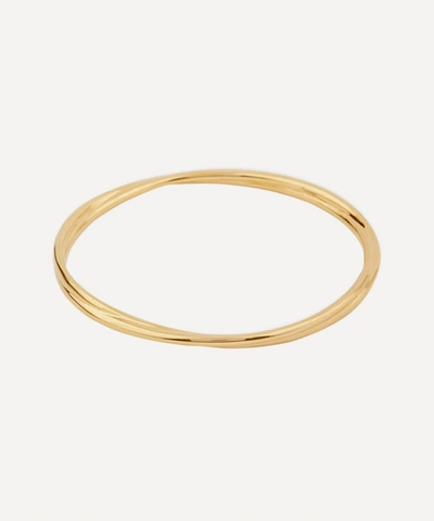 Shop Dinny Hall Gold Plated Vermeil Silver Twist Bangle