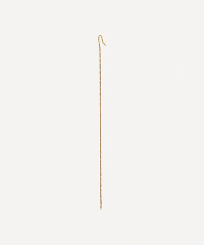 Shop Atelier Vm 18ct Gold Cashmere Single Chain Drop Earring