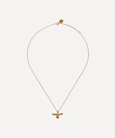 Shop Alex Monroe Gold-plated Baby Bee Necklace