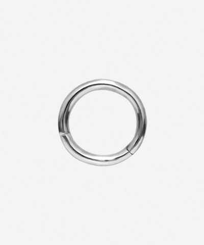 Maria Tash 6.5mm 14-karat White Gold Hoop Earring In White Gold