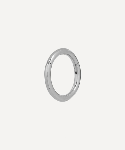 Maria Tash 6.5mm 14-karat White Gold Hoop Earring In White Gold