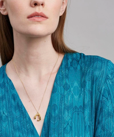 Shop Alighieri Gold-plated The Flashback Twist Necklace