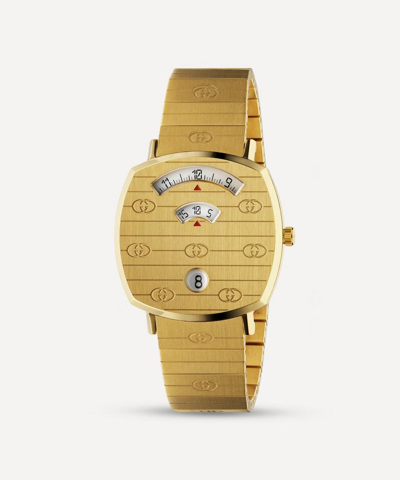 Shop Gucci Gold Pvd Grip Watch