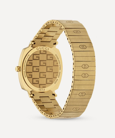 Shop Gucci Gold Pvd Grip Watch