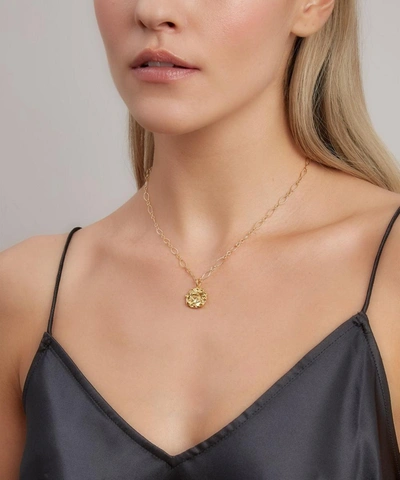 Shop Alighieri Gold-plated The Celestial Night Pendant Necklace