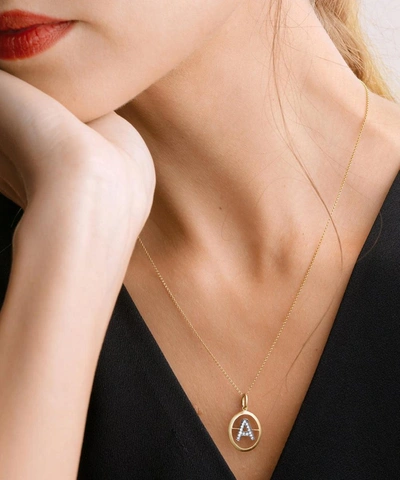 Annoushka 18ct Gold B Diamond Initial Pendant In One Color~~one Color~~one Color~~one Color~~one Color~~one Color~~one Color~~one Color~~one Color~~o