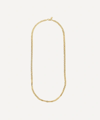 Shop Maria Black Gold-plated Carlo Chain Necklace