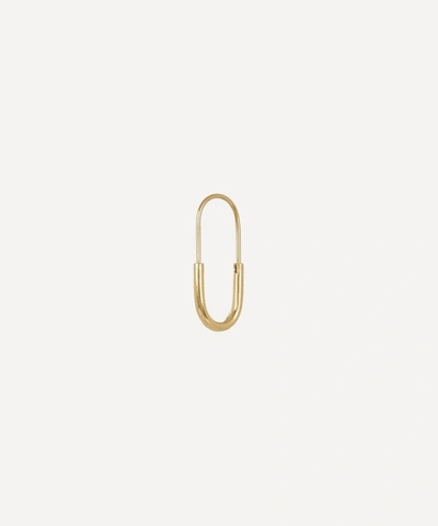 Shop Maria Black Gold-plated Chance Mini Single Earring