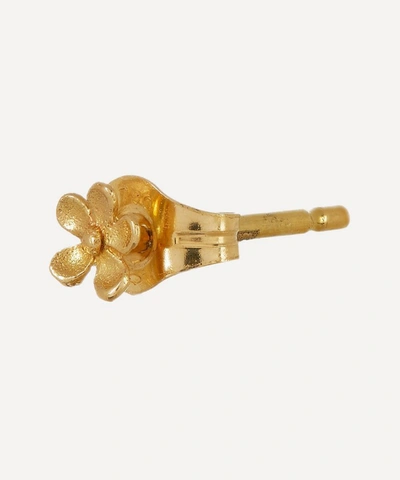 Shop Alex Monroe 18ct Gold Posy Flower Single Stud Earring