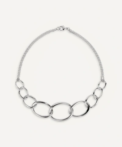 Shop Dinny Hall Silver Wave Chain Necklace