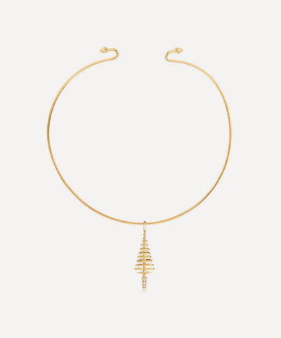 Shop Annoushka 18ct Gold Garden Party Choker Necklace