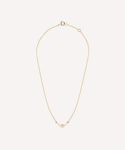 Shop Atelier Vm 18ct Gold Day Pearl Necklace