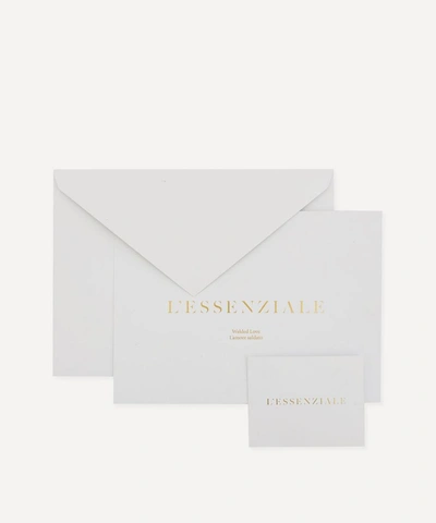 Shop Atelier Vm L'essenziale 18ct Gold Small Chain Bracelet Gift Card In Rose Gold