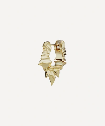 Maria Tash 14ct Large Javanese Spike Single Earring In Gold