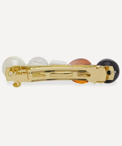 Shop Valet Lulu Beaded Barette Hair Clip In Multi