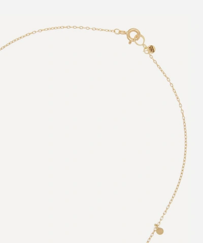 Sia Taylor 18ct Gold Random Dots Necklace In Gold