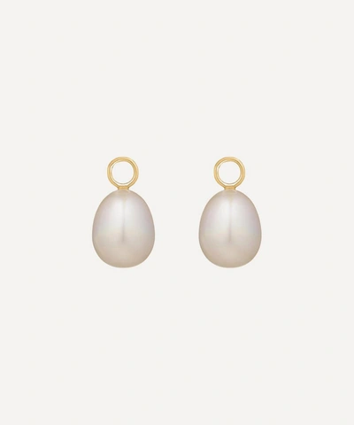 Shop Annoushka 18ct Gold Baroque Pearl Earring Drops