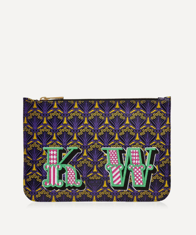 Shop Liberty London Embroidered Sticker Patch In W In Green