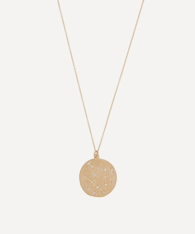 Shop Brooke Gregson Gold Gemini Astrology Diamond Necklace