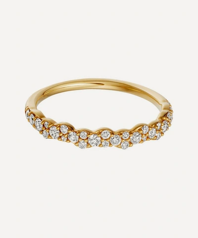 Shop Astley Clarke 14ct Gold Linia Interstellar Diamond Ring