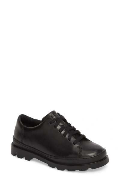 Shop Camper Brutus Sneaker In Black Leather