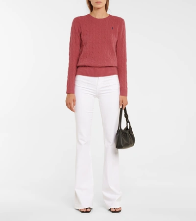 Shop Polo Ralph Lauren Wool And Cashmere Sweater In Red